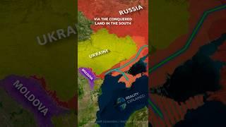 Russia's "NON-EXISTENT" Friend #shorts #russia #history #maps #facts #ukraine #transnistria #nato