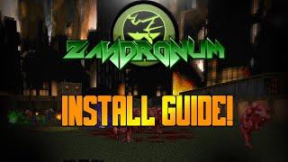 How to Setup and Play Zandronum! (Doom Online Install Guide)