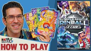 Super-Skill Pinball: 4-Cade - How To Play