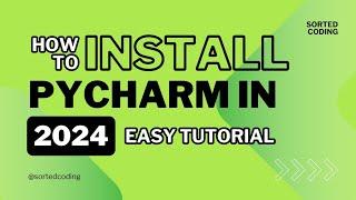 How to install PyCharm on windows - Best Python IDE (2024)