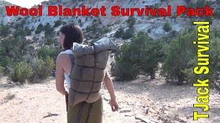 Wool Blanket Survival Pack by BOSS