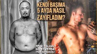 NASIL KİLO VERDİM ? 5 AYDA EVDE NASIL VÜCUT YAPILIR ? ZAYIFLAMANIN 5 KURALI