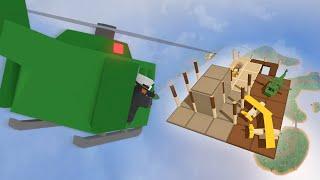How We Found a FULL VANILLA SKYBASE (Unturned Survival)
