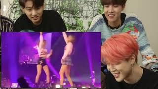 BTS Reaction To LISO Lisa X Jisoo - Blackpink Moments 