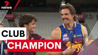 The Brisbane Lions farewell Joe Daniher | 7NEWS