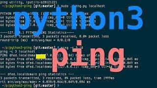 python3-ping, 16+ years of ping implementation in Python