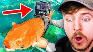 Я Прикрепил GoPro к Рыбе!