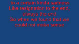Gotye Somebody That I Used To Know Lyrics