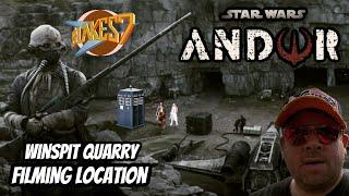 Star Wars: Andor Filming Location, Doctor Who, Blake’s 7 - Winspit Quarry, Worth Matravers, Dorset.