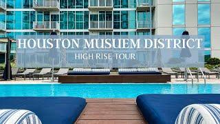 Allure Hermann Park TOUR | HOUSTON HIGH RISE | APARTMENT HUNTING | MUSEUM DISTRICT | FURNISHED UNIT