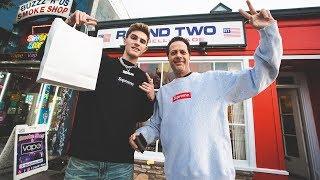 Buying Supreme Box Logos with My Dad!