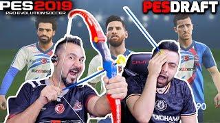 OYUNCAK OK ATARAK TAKIM SEÇME CHALLENGE! | PES 2019 PESDRAFT