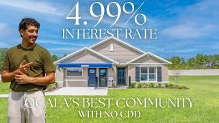 INSIDE OCALA'S BEST NEW CONSTRUCTION COMMUNITY WITH 4.99% INTERESTS | OCALA, FLORIDA HOME TOUR