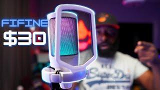 Fifine Ampligame A6V Review | The BEST Budget Mic under $50!