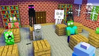 ⭕Monster School : AMONG US WITHER CHEATER IMPOSTOR APOCALYPSE - Minecraft Animation