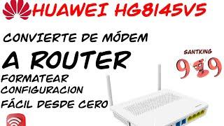 CONVIERTE TU MODEM HUAWEI HG8145V5 EN REPETIDOR SUPER FACIL  #modem #huawei hua