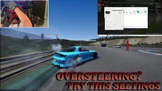 Realistic Assetto corsa FFB DRIFT Settings 2023- Steering Wheel Settings