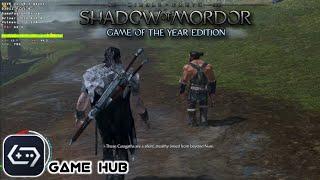 Game Fusion - Gameplay Middle Earth Shadow of Mordor (Windows) On Android | System Driver test