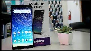 CoolPad Legacy Unbxing and First look For metro By T mobile