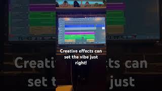 Creative effects can really set the vibe just right for a song!