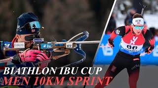 Men's 10 km Sprint Results - Biathlon IBU Cup Idre Fjaell - Aspenes Sverre Dahlen Wins