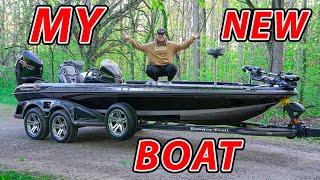 My New Ranger BASS BOAT! 2024 Ranger Z521R Boat Tour