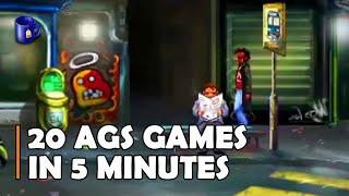 20 Adventure Game Studio (AGS) Games in 5 Minutes