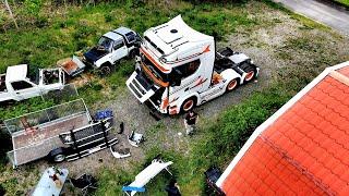 Топовый интерьер Scania S580 V8! Дворовой тюнинг который уделает СЕРВИС!