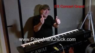 * Kawai ES8 - Shigeru Concert Grand vs EX concert grand with original piano composition "Rethink"