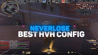 NEVERLOSE || BEST HVH CFG | RAGE HACKING | Cheat for CS2