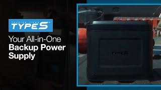 TYPE S | PowerGen 500 All-in-One Backup Power Supply Portable Power Generator (AC530021)