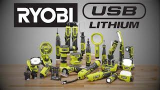 EVERYTHING You Need To Know About the USB Lithium System! | RYOBI Tools 101