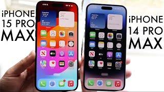 iPhone 15 Pro Max Vs iPhone 14 Pro Max In 2025! (Comparison) (Review)