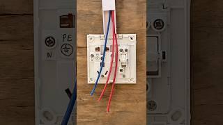 #Electrician Switch and socket wiring