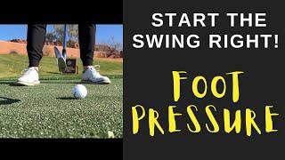 Easy Way To A Better Swing with Foot Pressure