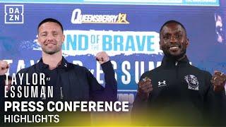 JOSH TAYLOR VS. EKOW ESSUMAN | PRESS CONFERENCE HIGHLIGHTS