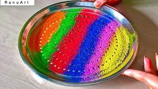 2 Quick & Beautiful Rangoli Design for Beginners – Festival Special! RanuArt Rangoli