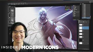 How League Of Legends Champions Are Illustrated | Modern Icons