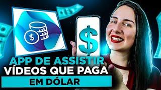 APP DE ASSISTIR VÍDEOS E REALIZAR TAREFAS PAGANDO DE VERDADE EM DÓLAR | Renda extra pelo celular