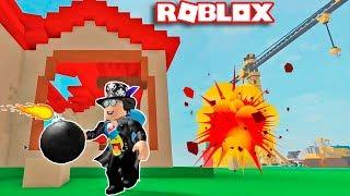 ВЗРЫВАЕМ И РАЗРУШАЕМ ВСЕ в РОБЛОКС СИМУЛЯТОР РАЗРУШИТЕЛЯ - Roblox Destruction Simulator