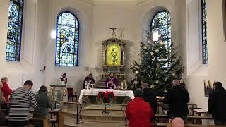 Hl. Messe/Montag der 4. Adventswoche/23.12.24/9.15 Uhr/live aus der Kapelle