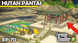 THE TEMPLE IS FINALLY TAKING SHAPE! | Farming Simulator 25 - Hutan Pantai | Episode 70