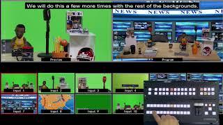 HS-3200  How to Chroma Key