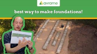 Building Foundations for Your A-frame Cabin