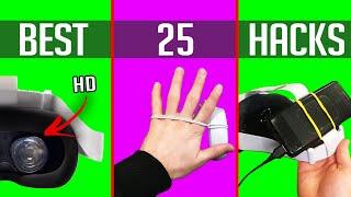 *SECRET* TOP 25 Oculus Quest 2 HACKS!