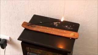 Como encender un incienso