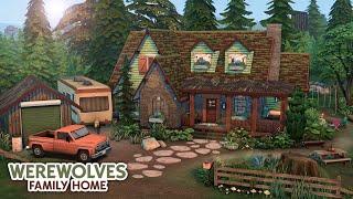 Cozy Werewolf Family Home  // The Sims 4 Speed Build