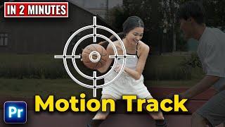 How To MOTION TRACK Objects In Premiere Pro | Best Way