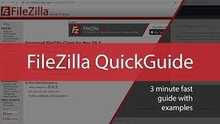 Using FileZilla To Upload Files To A Free Host Tutorial | ICTWEB403