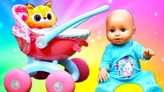 A NEW Stroller for Baby Annabell Doll. Baby Dolls' Accessories. Baby doll videos for kids.